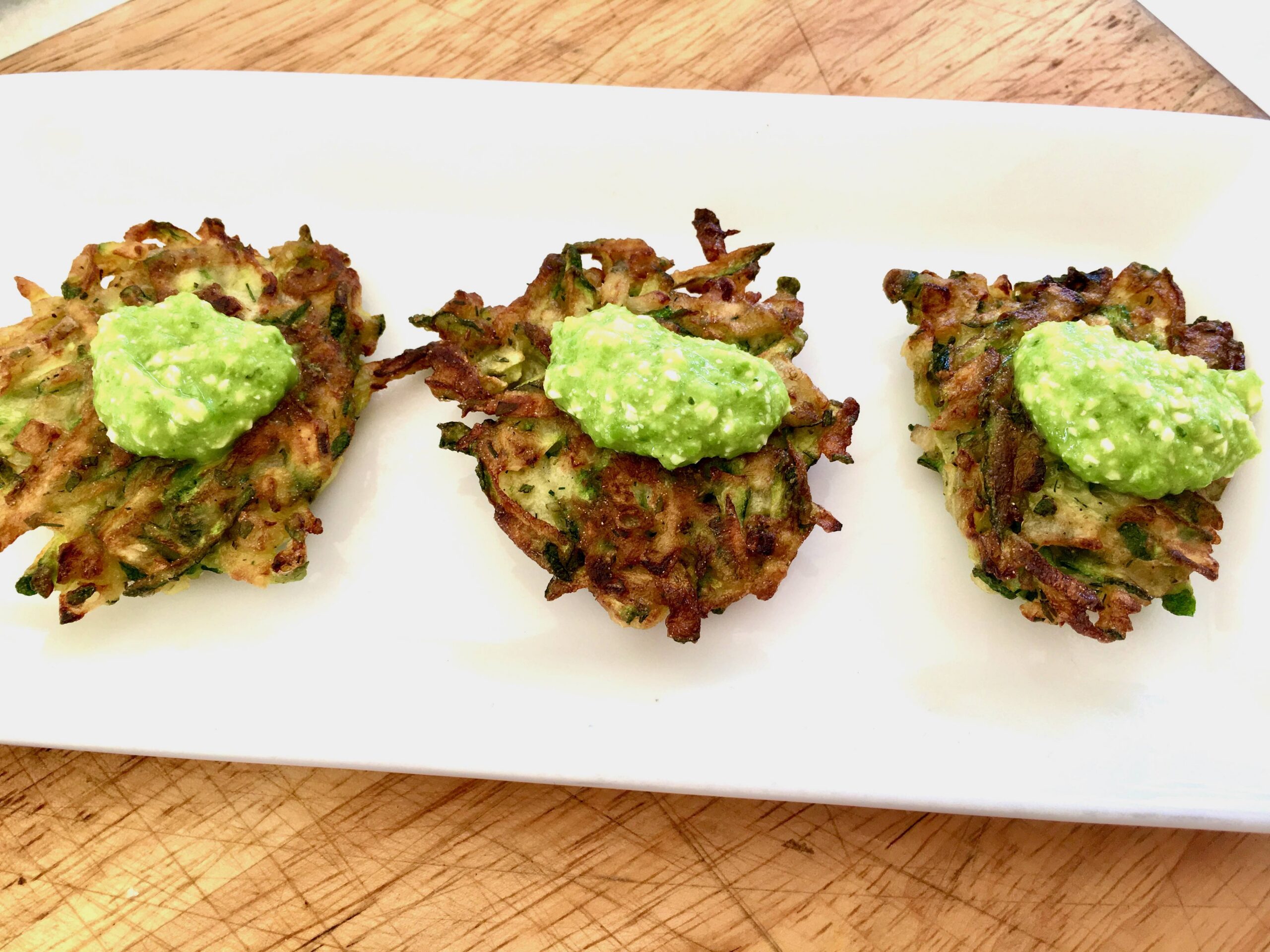 Gluten Free Zucchini Fritter recipe
