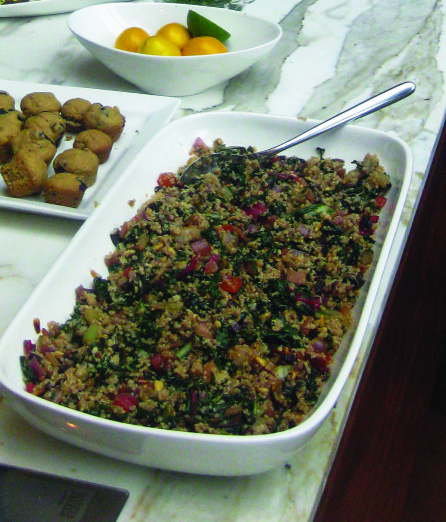 Chard and Quinoa Salad recipe
