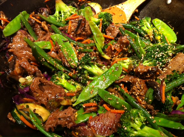 Gluten Free Orange Sesame Beef Stir Fry recipe