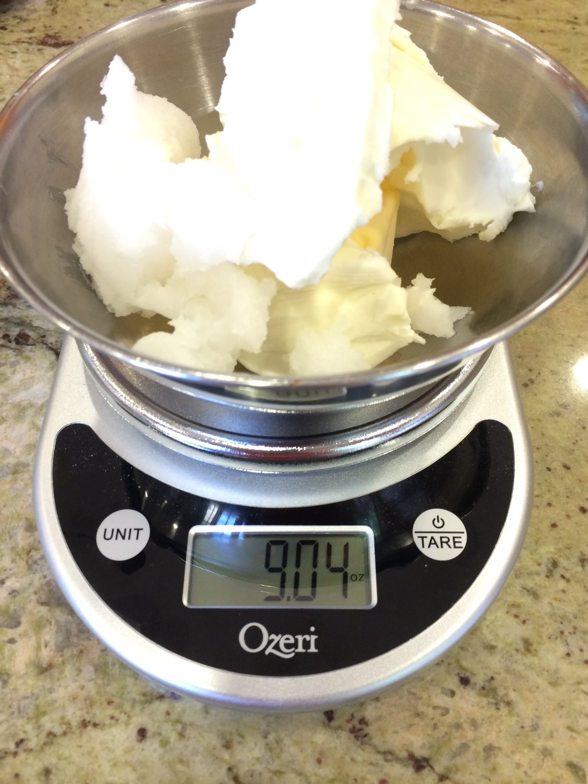 How Much Does Shortening Weigh