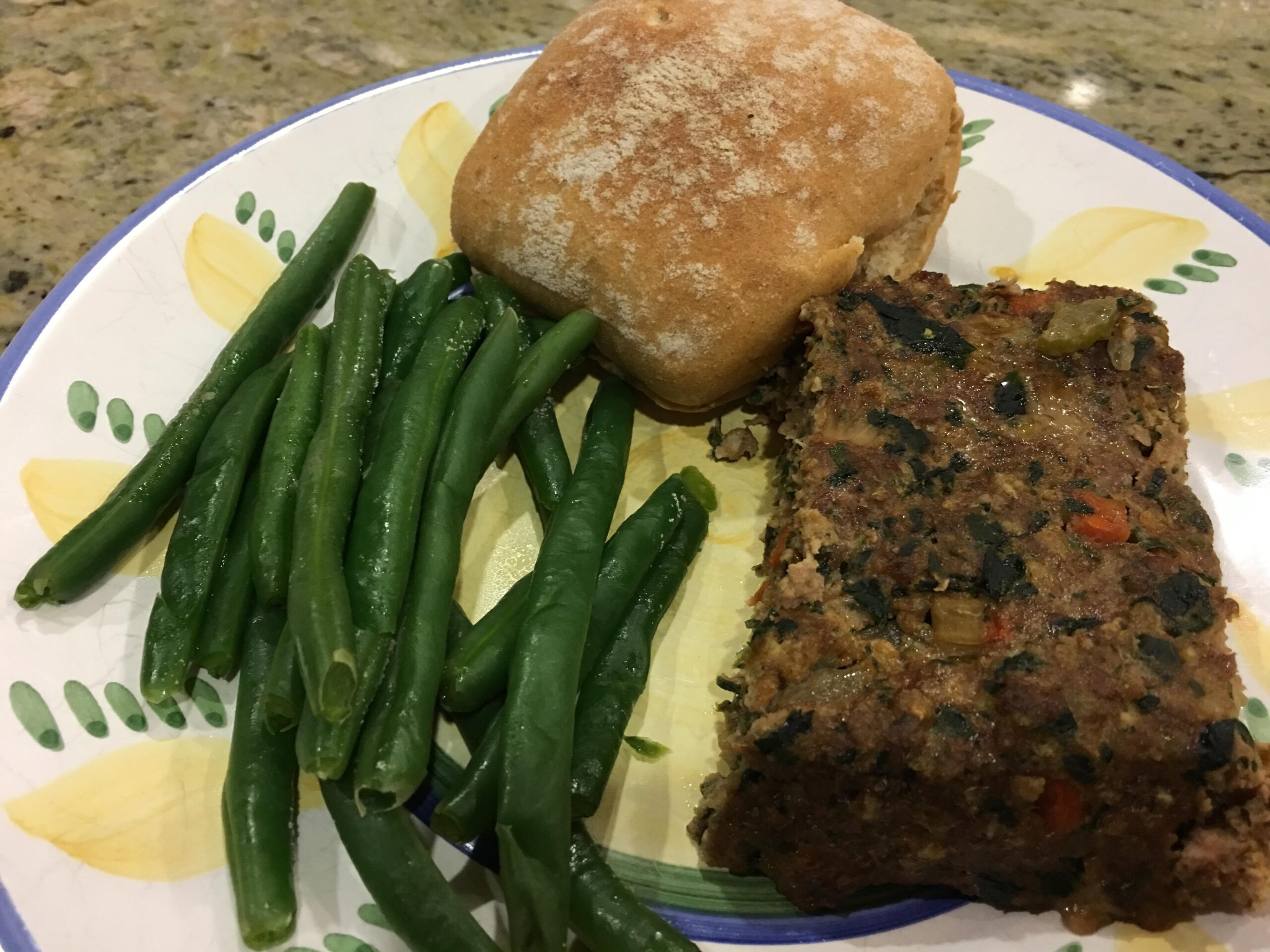 Veggie Stuffed Gluten Free Meatloaf recipe