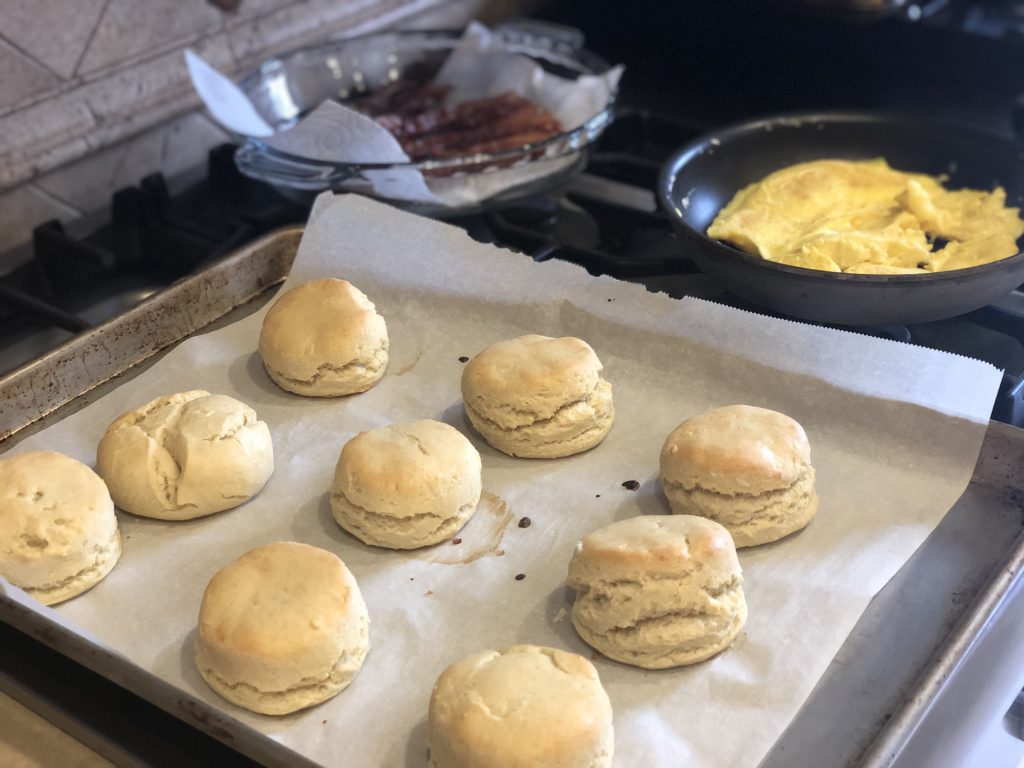Gluten Free Breakfast Sandwich-Yum!